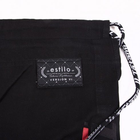 Tatami Estilo 6.0 Jiu Jitsu Gi - Black/Black-13